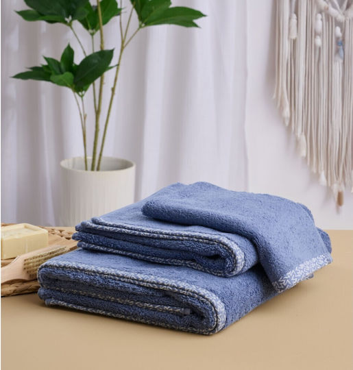 Cokitex Prosop de Corp Saluti 80x150 cm Albastru Jean Greutate 600 gr/m² Cokitex Prosop de Corp Saluti 80x150 cm Albastru Jean Greutate 600 gr/m²