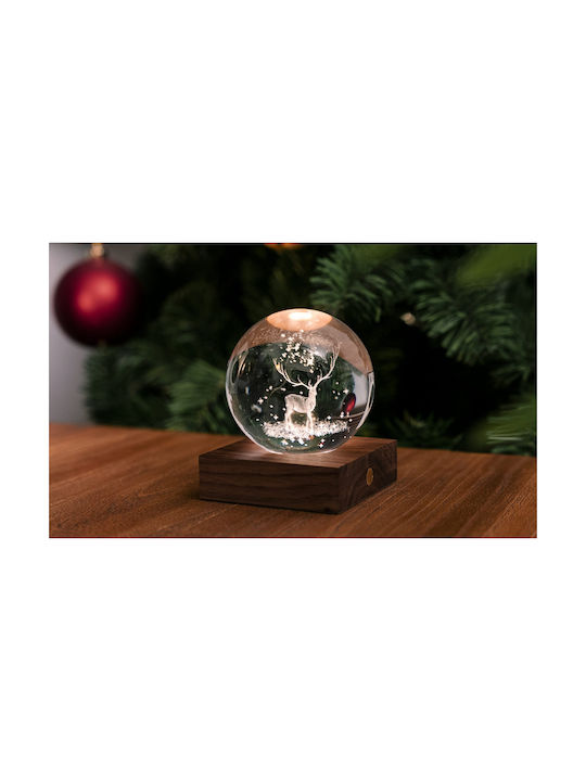 Gingko Light Dekorative Lampe 3D-Illusion Honig