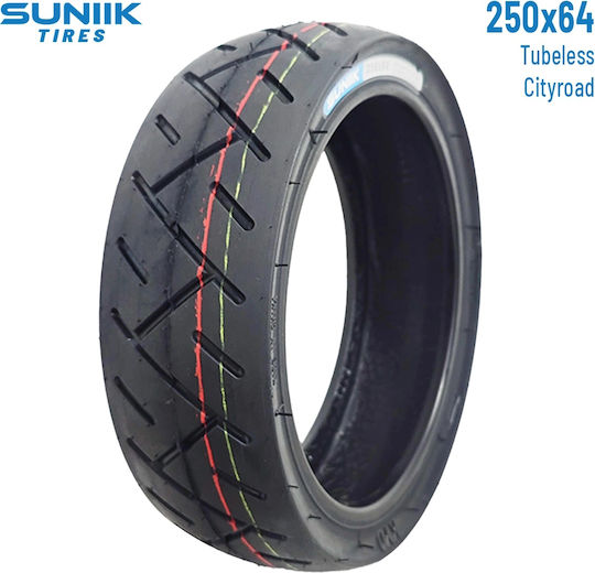 Ελαστικό Tubeless Tire Suniik 250×64 Ηλεκτρικό Σκούτερ Xiaomi Mi4 Ultra