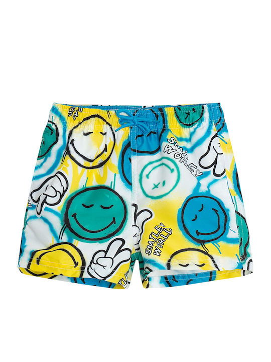 Cool Club Smiley World Costum de baie pentru copii Pantaloni scurți de înot Multicolor