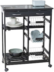 Wenko Küchenwagen für gewerbliche Küche für Geschirrkörbe H35xB67xT86.5cm Wenko Küchenwagen für gewerbliche Küche für Geschirrkörbe H35xB67xT86.5cm