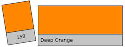 Lee Filter Roll 158 Deep Orange