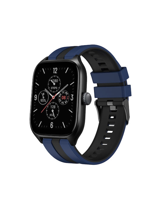 Armband Silikon Blau (Amazfit GTS 4)