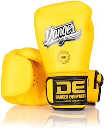 Danger Equipment Mănuși de Box Thai Din Piele Pentru Competiție Danger Equipment Mănuși de Box Thai Din Piele Pentru Competiție