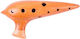 Plaschke Ocarina E Terracotta Ceramic in Tuning E 10 Holes