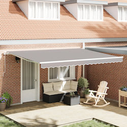 vidaXL Τεντόπανο Γκρι 4.5x3.5m vidaXL Τεντόπανο Γκρι 4.5x3.5m