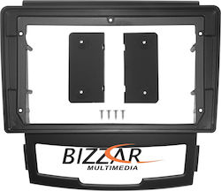 Bizzar Πρόσοψη 2 Din Συμβατή με Οθόνη 9" για SsangYong Korando 2010-2014 Bizzar Πρόσοψη 2 Din Συμβατή με Οθόνη 9" για SsangYong Korando 2010-2014