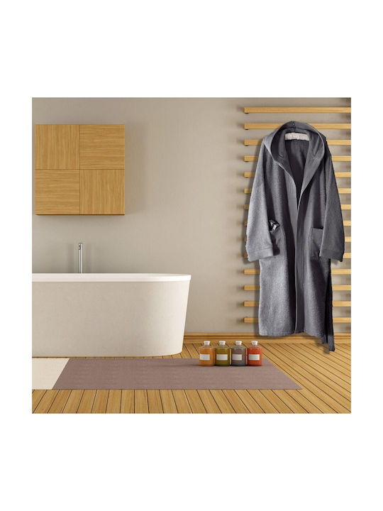 San Lorentzo Bademantel mit Kapuze Grey 420gr/m²