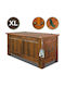 Deuba Cutie de depozitare pentru exterior Lemn L85xW44xH48buc