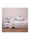 Viopros Viopros Four-Seater Sofa Throw Jacquard 180x320cm Beige