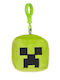 Breloc Cub Creeper Minecraft Verde de Pluș 6cm