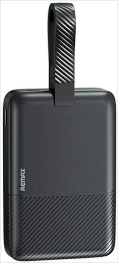 Remax MCP-1 Power Bank 10000mAh 30W με Θύρα USB-A και 2 Θύρες USB-C Power Delivery Μαύρο
