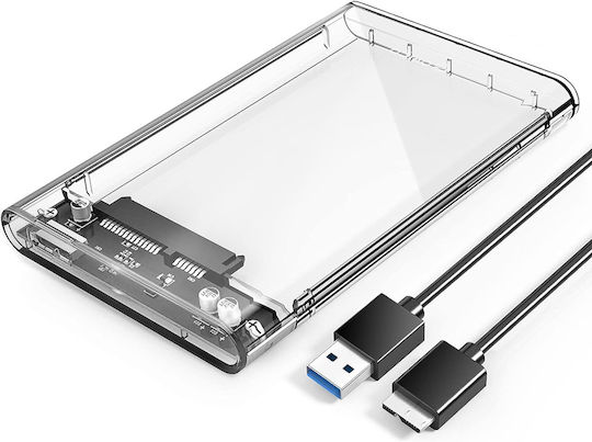 Orico Case for Hard Drive 2.5" SATA III with Connection SATA Transparent