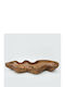 Round Wooden Decorative Platter Brown 63x63x9cm