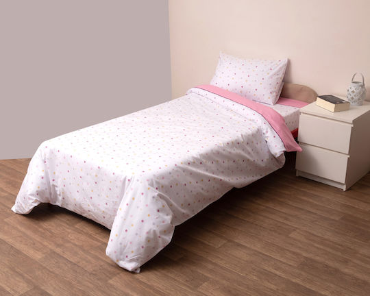 Viopros Ikarus Elektrische Gitarren Tagesdecke Einzelbett Baumwolle Pink 160x240cm 2Stück