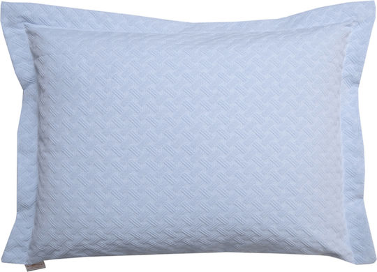 Viopros Decorative Pillow Case Light Blue 50x70cm