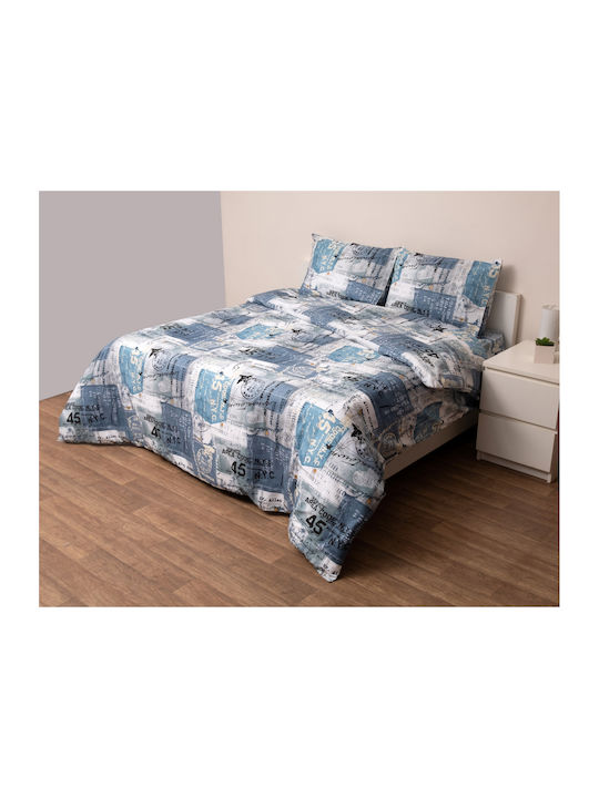 Viopros Viopros Duvet Cover Single 160x240 Blue