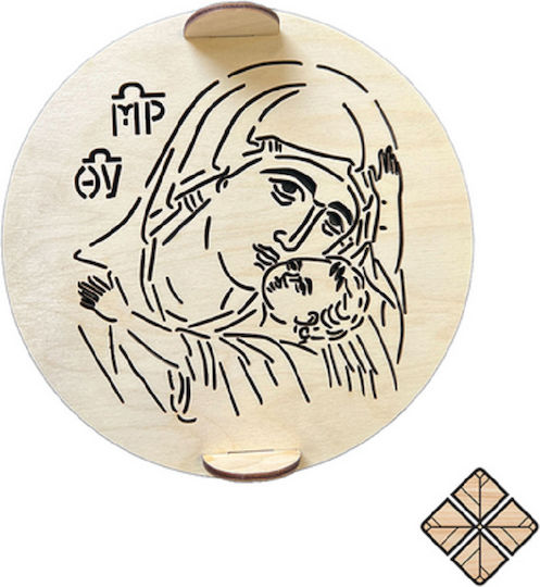 Siegel für Kolyva Panagia 24 x 24 cm