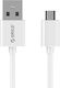 Orico USB 2.0 Cable USB-C male - USB-A Λευκό 0.5m ADC-05-V2-WH-BP