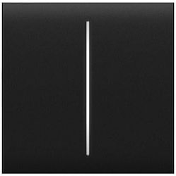 Centerbutton 2-Gang Black Ajax Electrical Wall ...