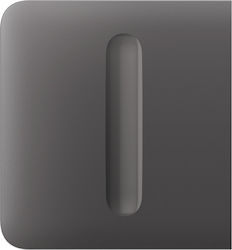 Sidebutton Recessed Dimmer Switch Grey Ajax