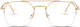 Blue Light Blaulichtblockierende Brillen Aviator Gold