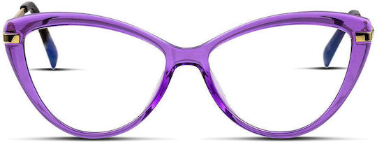 Blue Light Γυαλιά Υπολογιστή Olivia Electric Purple