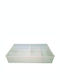 Budget Aufbewahrungskorb Kunststoff Transparent 32x22x6cm 1Stück