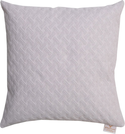 Viopros Ecru Sofa-Kissen 42x42cm