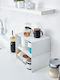 Yamazaki Inox Cupboard Shelf 30.5x22x14cm White