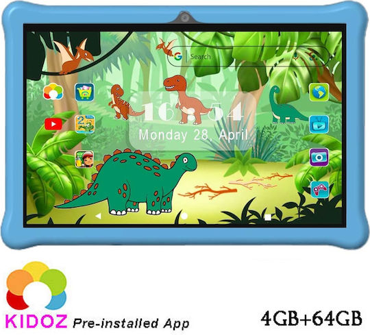 Lamtech LAM980299 10.1" Tablet (4GB/64GB) Μπλε