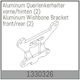 Absima Aluminium Wunschbogenhalterung Vorne Hinten 2 Absima