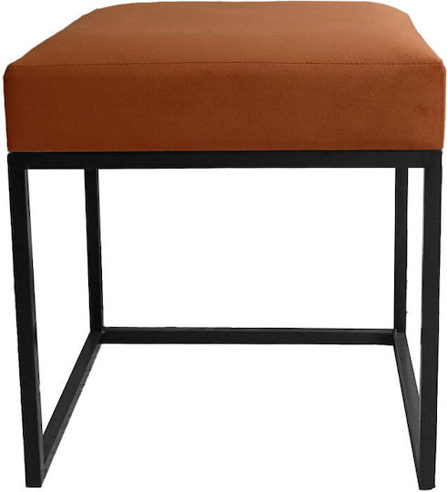 Hocker Für das Wohnzimmer Cubik Terracotta 40x40x44cm