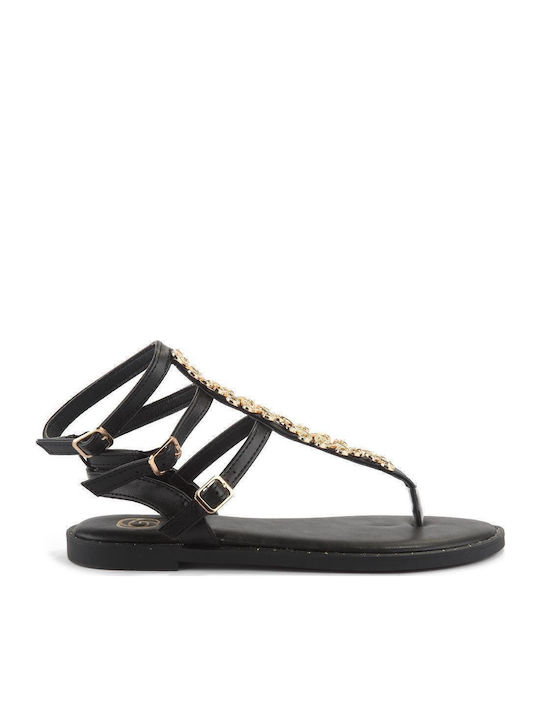 Fshoes Γυναικεία Σανδάλια Μαύρα