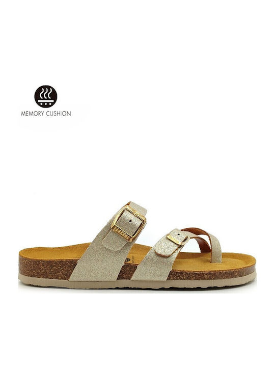 Plakton Leather Women's Flat Sandals Anatomic i...