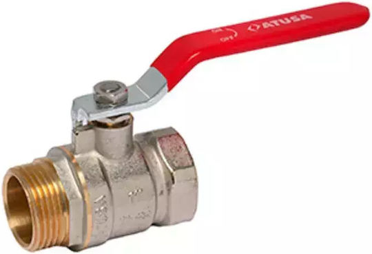 Robinet Sferic 1/2" Femelă-Bărbătesc Atusa