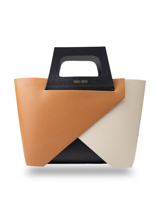 Leder Damentasche Handtasche Braun