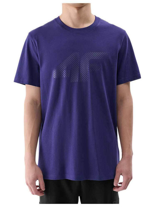 4F T-shirt Μπλε