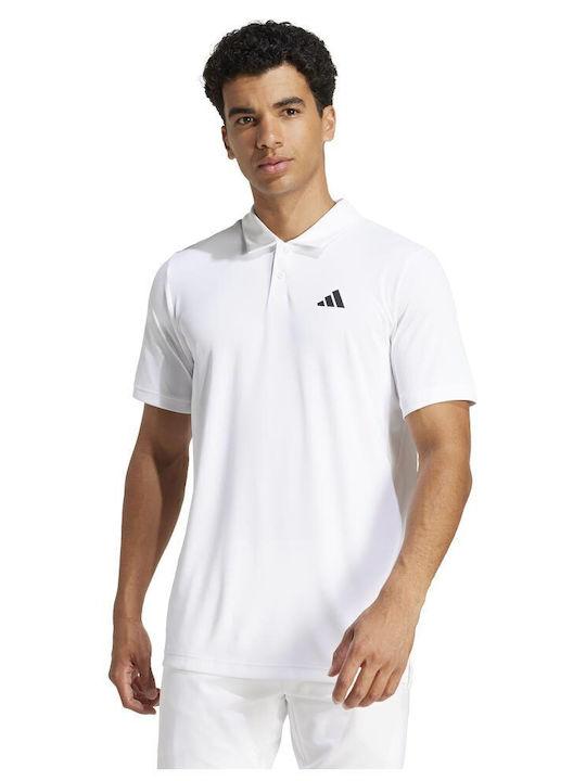 adidas Club Tennis JD8636 Ανδρική Μπλούζα Λευκή