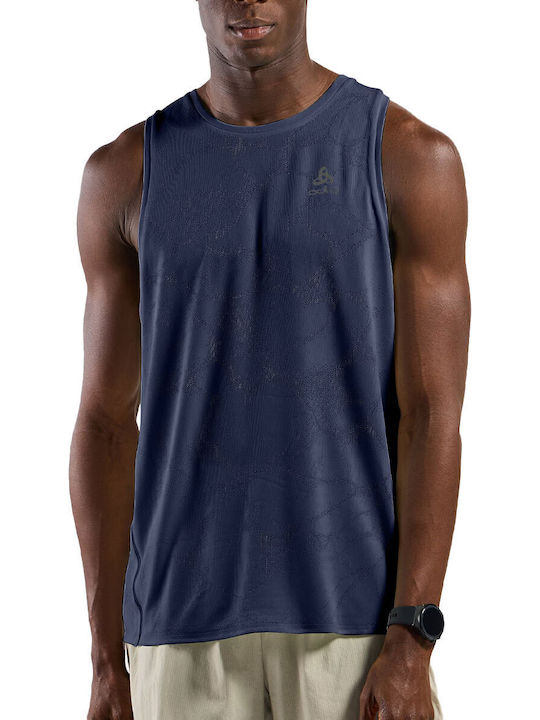 Odlo Sportliche Herrenbluse Marineblaue