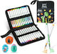 Ohuhu Nahuku Single Fine 24 Drawing Markers Vibrant Colors