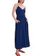 Καλοκαιρινό Maxi Φόρεμα Blue