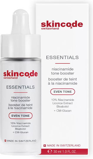 Skincode Niacinamide Tone Booster Serum Booster Προσώπου με Νιασιναμίδη 30ml