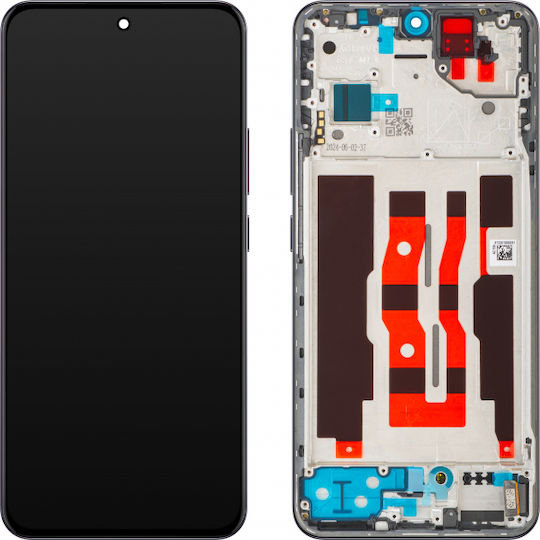 Oppo Οθόνη με Μηχανισμό Αφής για Oppo Reno12 (Καφέ)