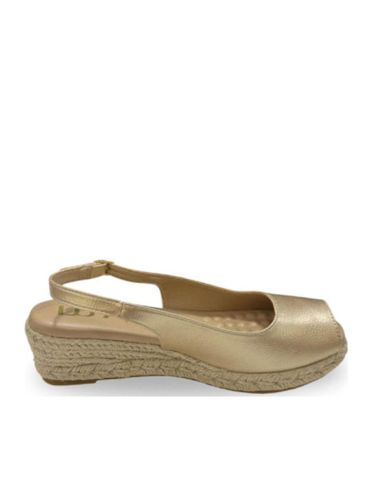 My Soft Damenplattformen im Espadrilles-Stil Go...