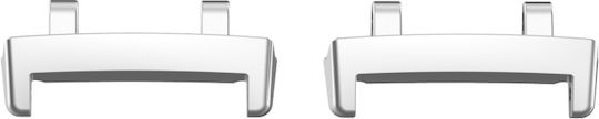 Amazfit T-rex 3 1 Pair Metal Head Adapter Watch Strap Slot Removal Tool Silver
