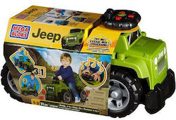 Fisher Price Mega Bloks Jeep 3 in 1 για 12+ μηνών Fisher Price Mega Bloks Jeep 3 in 1 για 12+ μηνών