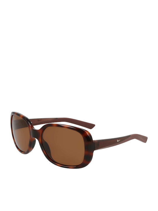 Nike Audacious Unisex Sunglasses with Brown Frame and Brown Lens