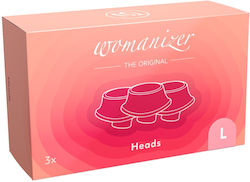 Heads Pack 3 Pink Rosa