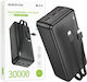 Borofone BJ57B Power Bank 30000mAh 22.5W Μαύρο